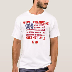 Camiseta América deus abençoe