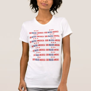 Camiseta América deus abençoe