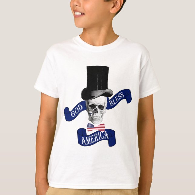 Camiseta América deus abençoe (Frente)