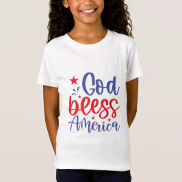 Camiseta América deus abençoe