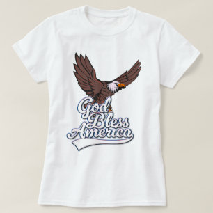 Camiseta América deus abençoe