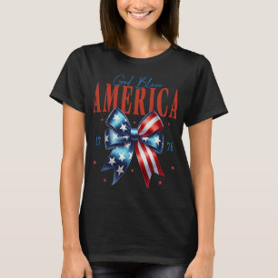 Camiseta América deus abençoe 1776