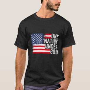Camiseta América deus abençoe Para Americanos Cristãos