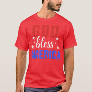 Camiseta américa deus abençoe para o dia da Independência e