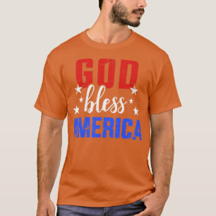Camiseta américa deus abençoe para o dia da Independência e