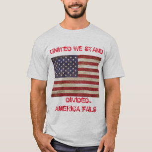 Camiseta América dividida falha