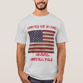 Camiseta América dividida falha
