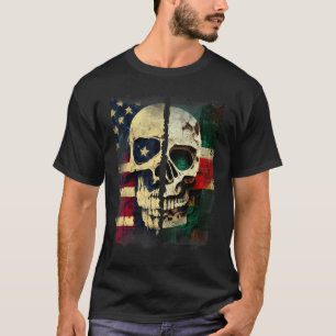 Camiseta América do Norte Bandeira do México Bandeira Raíze