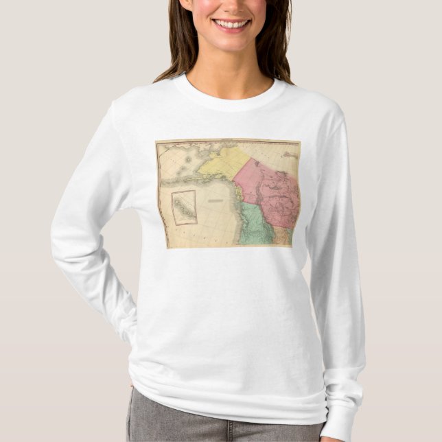 Camiseta America do Norte do noroeste (Frente)