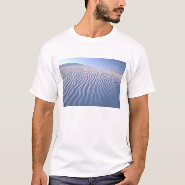 Camiseta América do Norte, EUA, Novo México, Dunas de Areia (Frente)