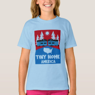 Camiseta América doméstica do Tiny House