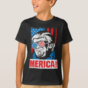 Camiseta América Donald Trump Bandeira EUA Eleição Republic