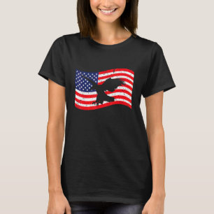 Camiseta America Eagle U Flag 4 De Julho Liberdade 1