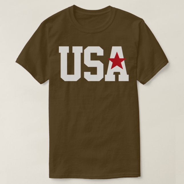 Camiseta América EUA América americana (Frente do Design)