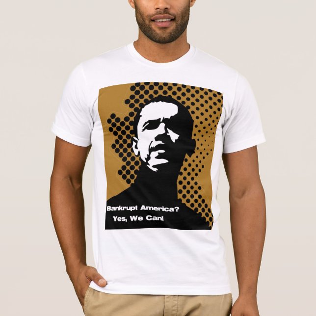 CAMISETA AMÉRICA FALIDA - SIM NÓS PODEMOS (Frente)