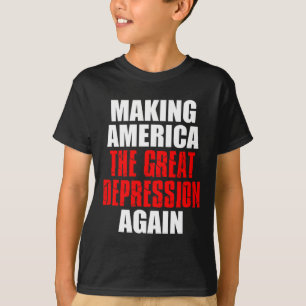 Camiseta América fazer A Depressão Excelente Mais Uma Vez A