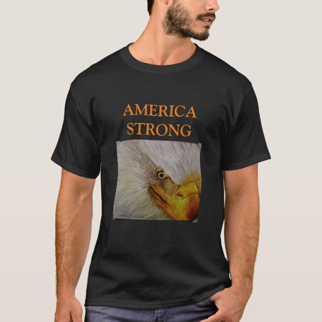 CAMISETA AMÉRICA FORTE (Frente)