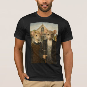 Camiseta América Gótica Felpuda