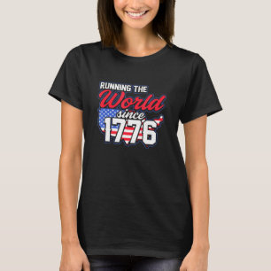 Camiseta América governando o mundo desde 1776
