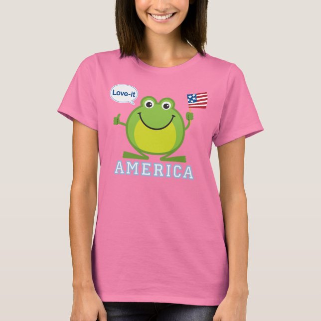 Camiseta América, Love-it (Frente)