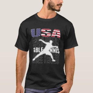 Camiseta América Mesa Tênis de Ventiladores Jersey American