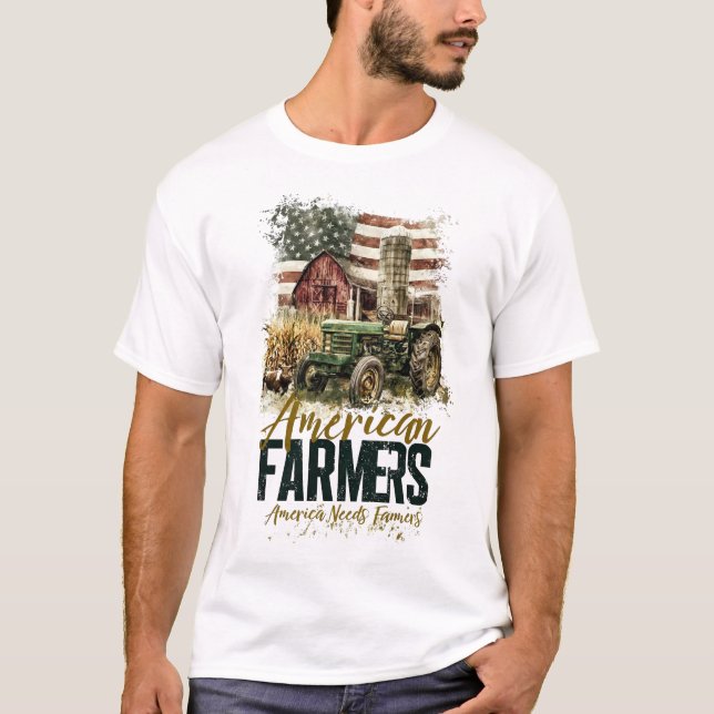 Camiseta America needs farmers  (Frente)