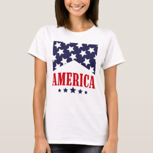 Camiseta América Ocidental 4 de julho