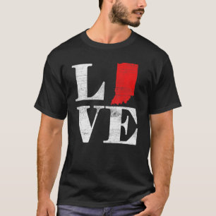 Camiseta América Orgulhosa Bandeja do Estado Bandeira Terre