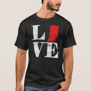 Camiseta América Orgulhosa Bandeja do Estado Bandeira Terre