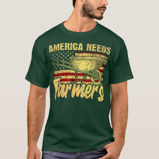 Camiseta América precisa de agricultores