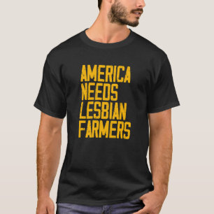 Camiseta América precisa de agricultores lésbicos Premium_2