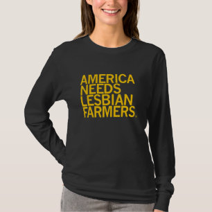 Camiseta América precisa de fazendeiros lésbicos