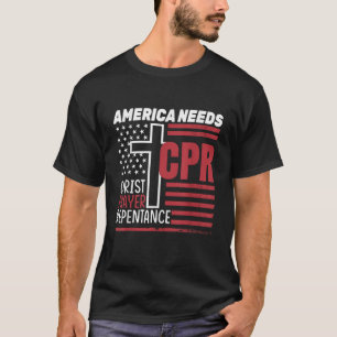 Camiseta América precisa de ressentimento de oração do Cris