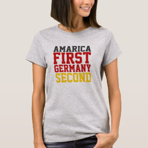 Camiseta América primeira Alemanha segunda