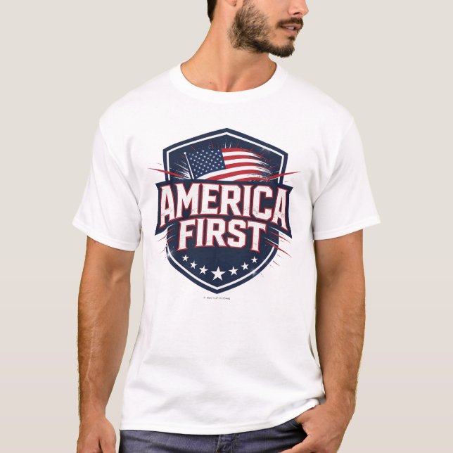 Camiseta América Primeiro -  (Frente)