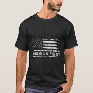 Camiseta América Primeiro, Don De Um Novo Dia, Donald Trump