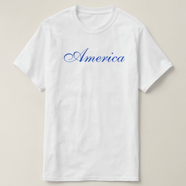 Camiseta América T-Shirt (Frente do Design)