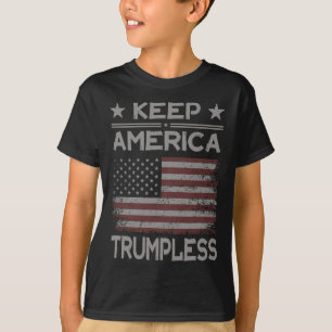 Camiseta América Trumpless - Anti Trump Afetou Americano