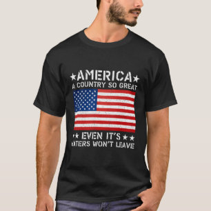 Camiseta América Um País Tão Excelente Que Nem Mesmo É Ers