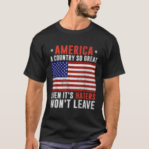 Camiseta América Um País Tão Excelente Que Nem Mesmo É Ers