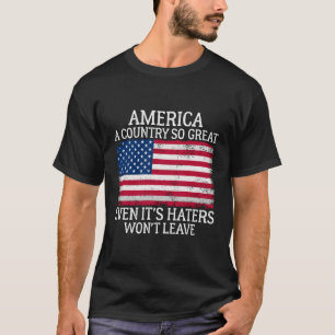 Camiseta América Um País Tão Excelente Que Nem Mesmo É Ers