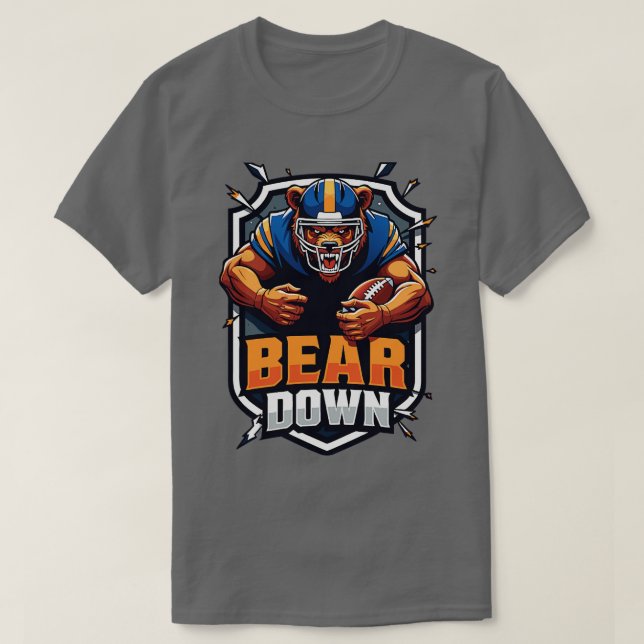 Camiseta American Bear Down (Frente do Design)