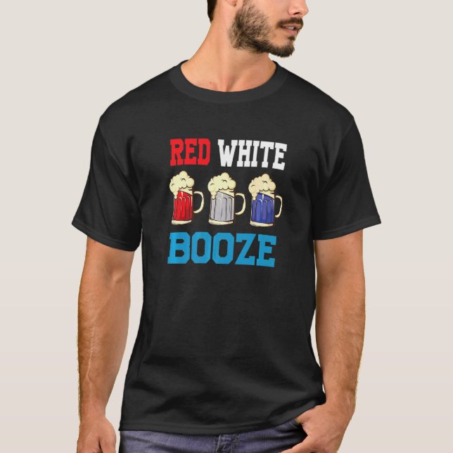 Camiseta American Beer Dia 4 De Julho Usa (Frente)