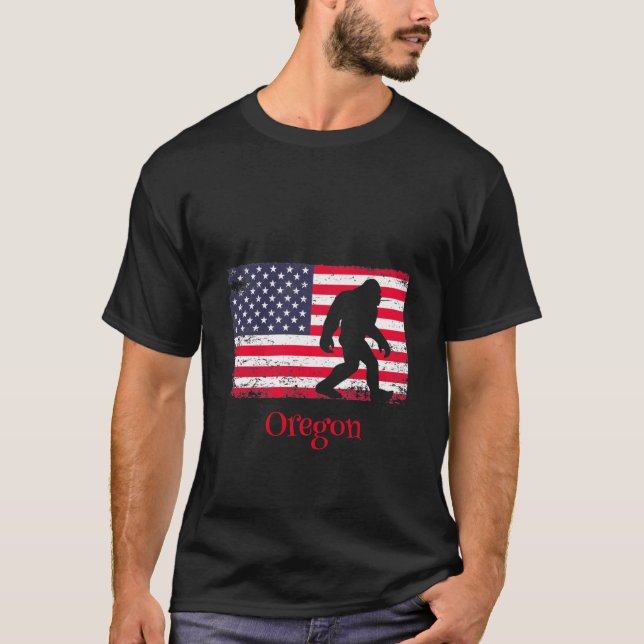 Camiseta American Bigfoot Oregon (Frente)