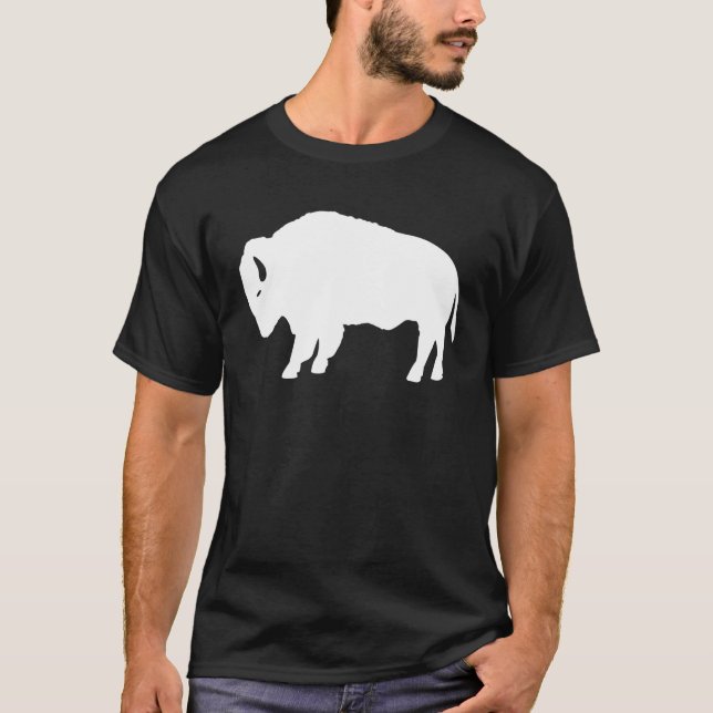 Camiseta American Bison Buffalo America Willife Nature Des (Frente)