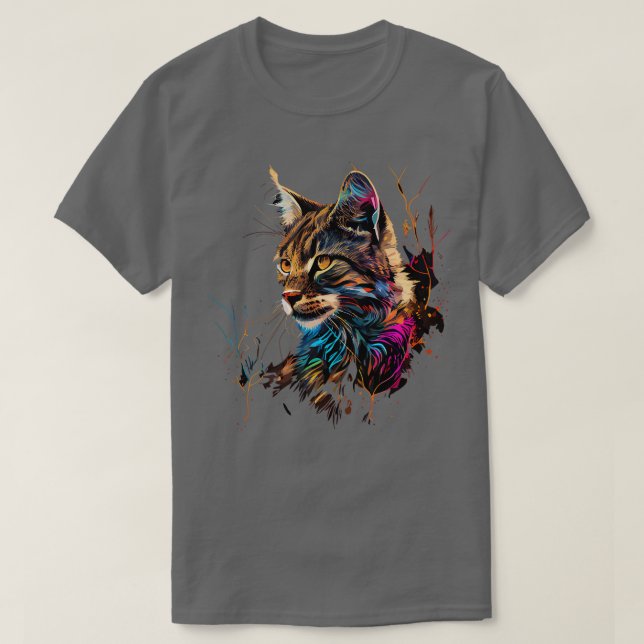 Camiseta American Bobcat (Frente do Design)