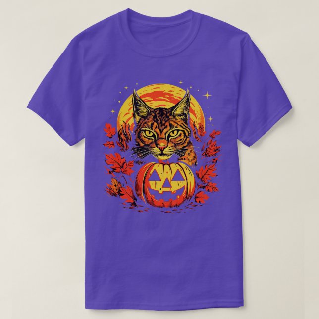 Camiseta American Bobcat Halloween (Frente do Design)
