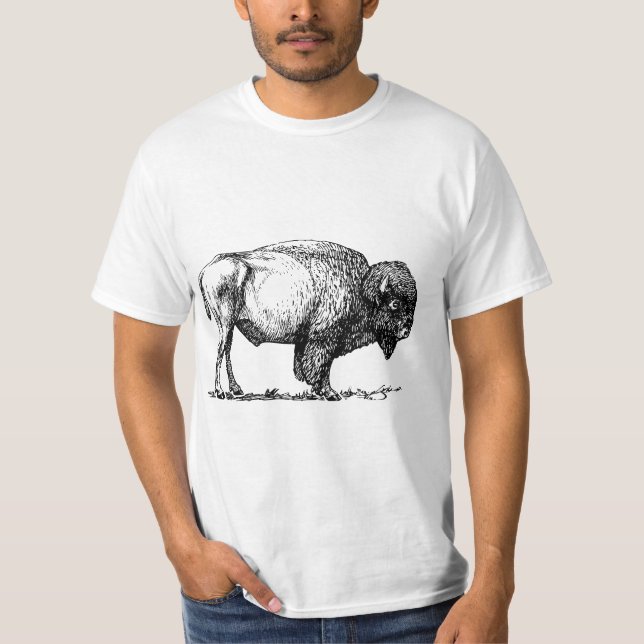 Camiseta American Buffalo Bison (Frente)