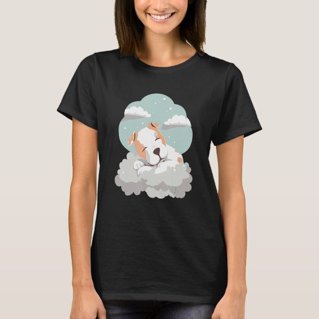 Camiseta American Bully Cuddle Shirt Clouds Dream (Frente)