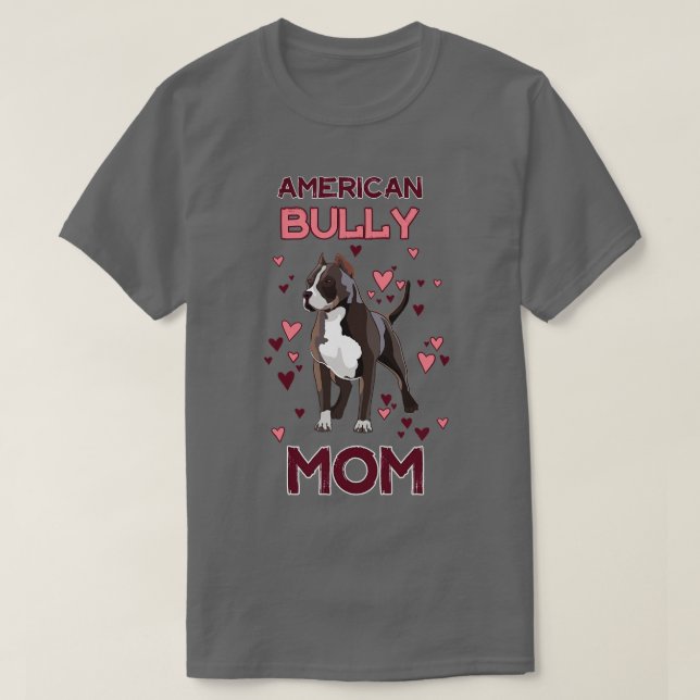 Camiseta American Bully Mãe (Frente do Design)